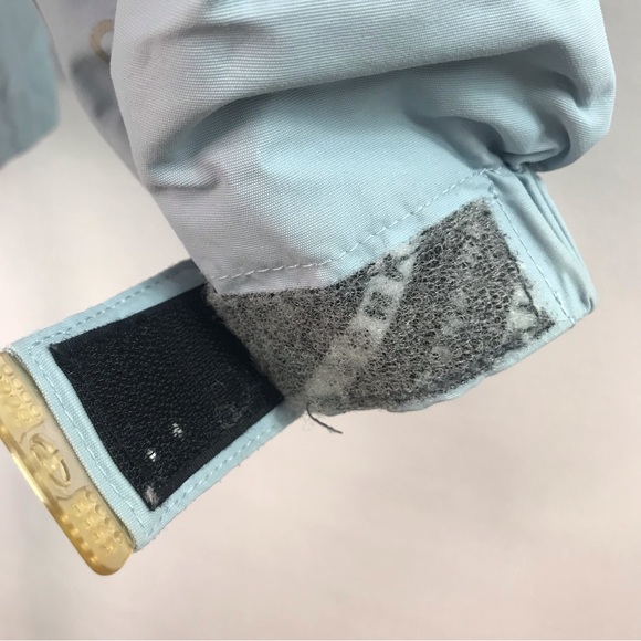 Bonfire Snowboarding Silver Series Light Blue Waterproof Jacket Size L - Picture 12 of 17